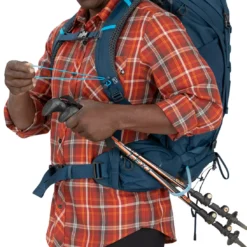 Osprey Kestrel 48 -Camping im Freien Verkäufe 2024 0046 Kestrel 48L S23 Detail13 AtlasBlue 10004762 10004763