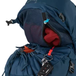 Osprey Kestrel 48 -Camping im Freien Verkäufe 2024 0047 Kestrel 48L S23 Detail12 AtlasBlue 10004762 10004763