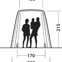 Outwell Dunecrest -Camping im Freien Verkäufe 2024 111344 Dunecrest Drawing Other4 Copy