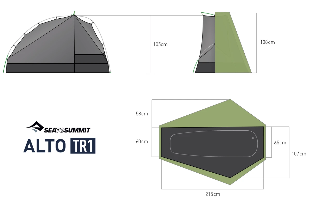 Sea To Summit Alto TR1 7 Sea To Summit Alto TR1 – Bild 5