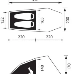 NOMAD Bedouin 2 LW -Camping im Freien Verkäufe 2024 1200 Bedouin2lw gr