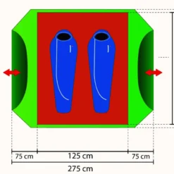 Hamra Light -Camping im Freien Verkäufe 2024 1200 Hamra light qs