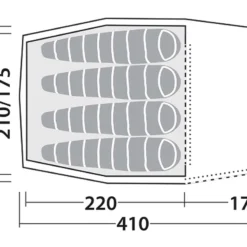 Robens Pioneer 4EX -Camping im Freien Verkäufe 2024 1200 Pioneer 4EX gr