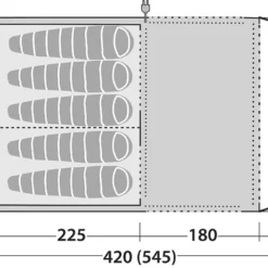 Robens Wolf Moon 5XP -Camping im Freien Verkäufe 2024 1200 Wolf Moon 5XP gr