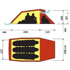 Hilleberg Nallo 3 -Camping im Freien Verkäufe 2024 16628