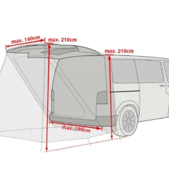 VAUDE Drive Van Trunk -Camping im Freien Verkäufe 2024 1800 Drive Van Trunk 05