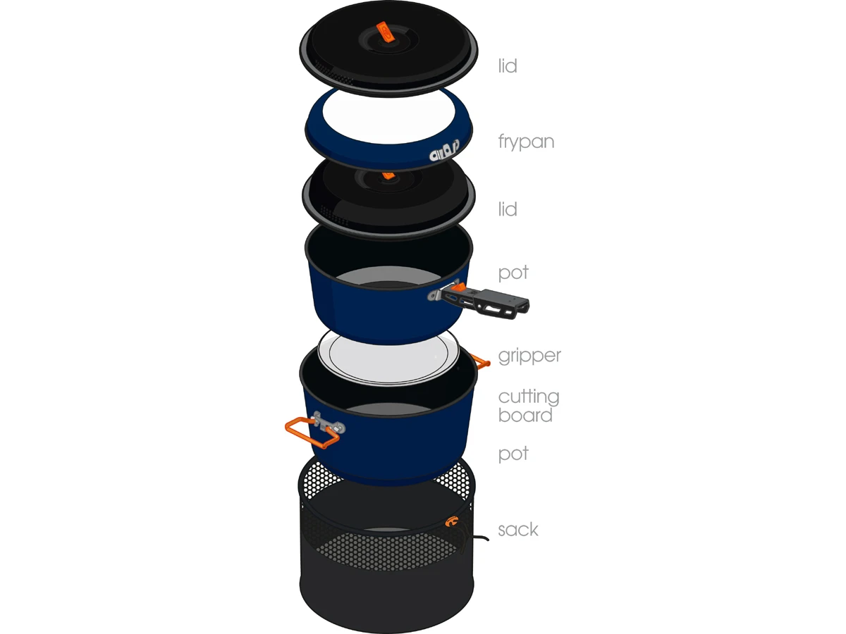 GSI Outdoors Topfset Bugaboo Base Camper Large 7 GSI Outdoors Topfset Bugaboo Base Camper Large – Bild 5