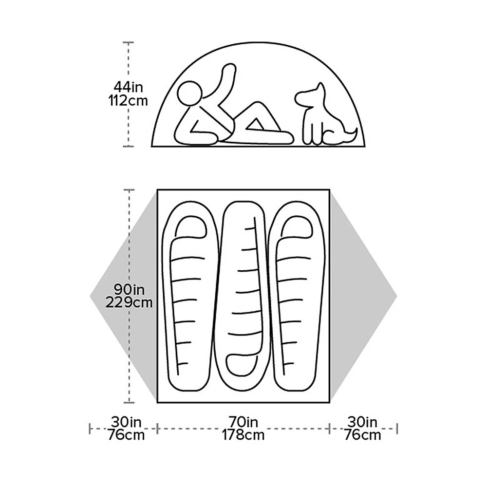 Big Agnes Blacktail 3 8 Big Agnes Blacktail 3 – Bild 6