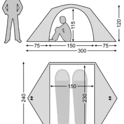 Nordisk Finnmark 2 PU -Camping im Freien Verkäufe 2024 finnmark 2 pu gr